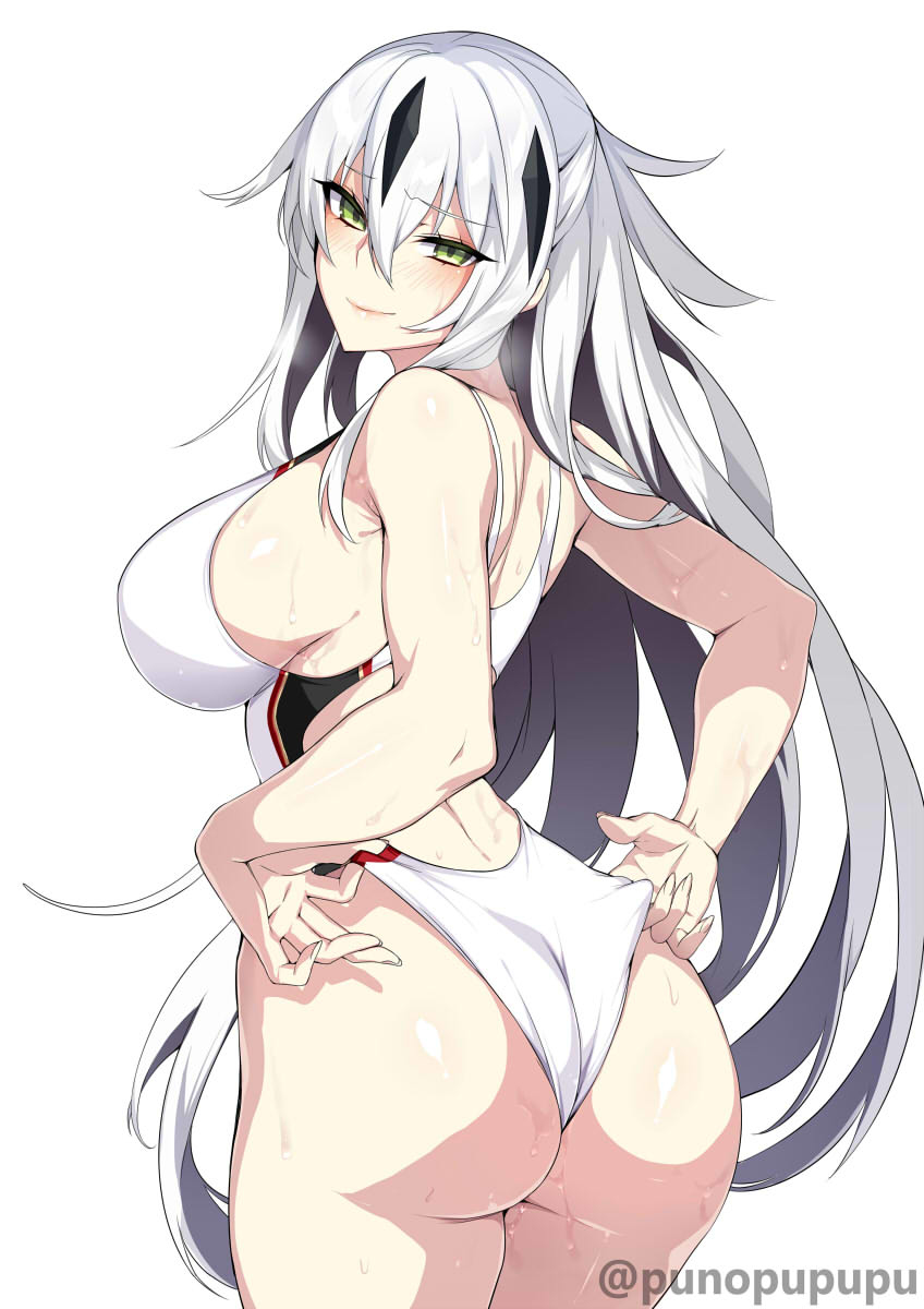 This is a pixiv picture whose title is おしり.