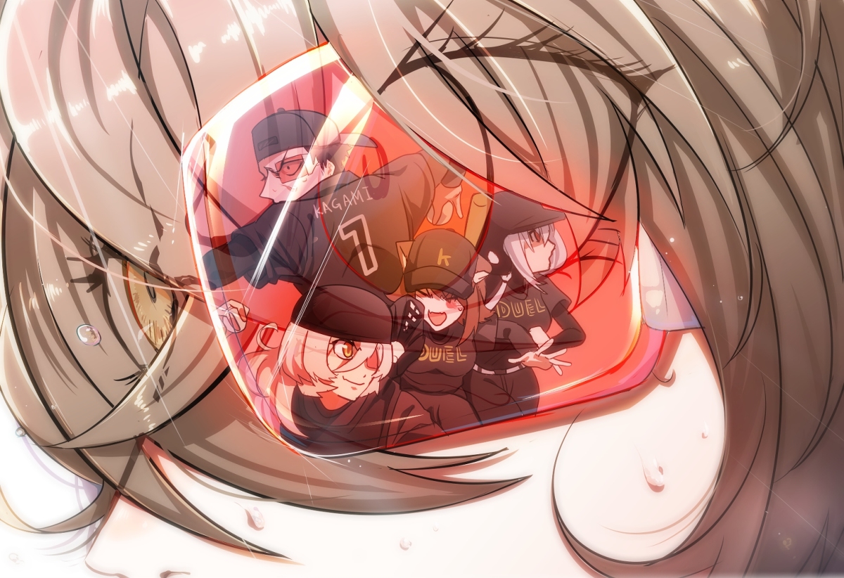 This is a pixiv picture whose title is 【にじさんじ 甲子園】加賀実、さらなる高みへ.