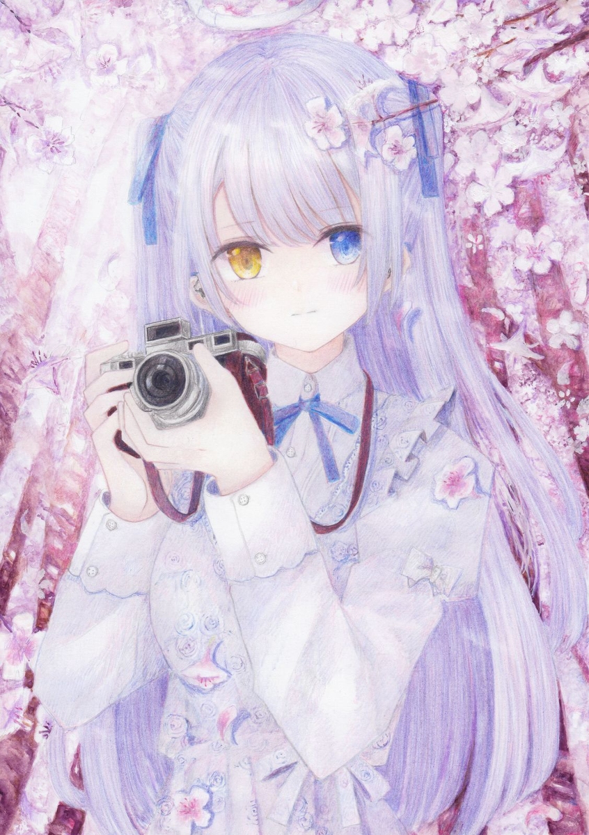 This is a pixiv picture whose title is 思い出作り.