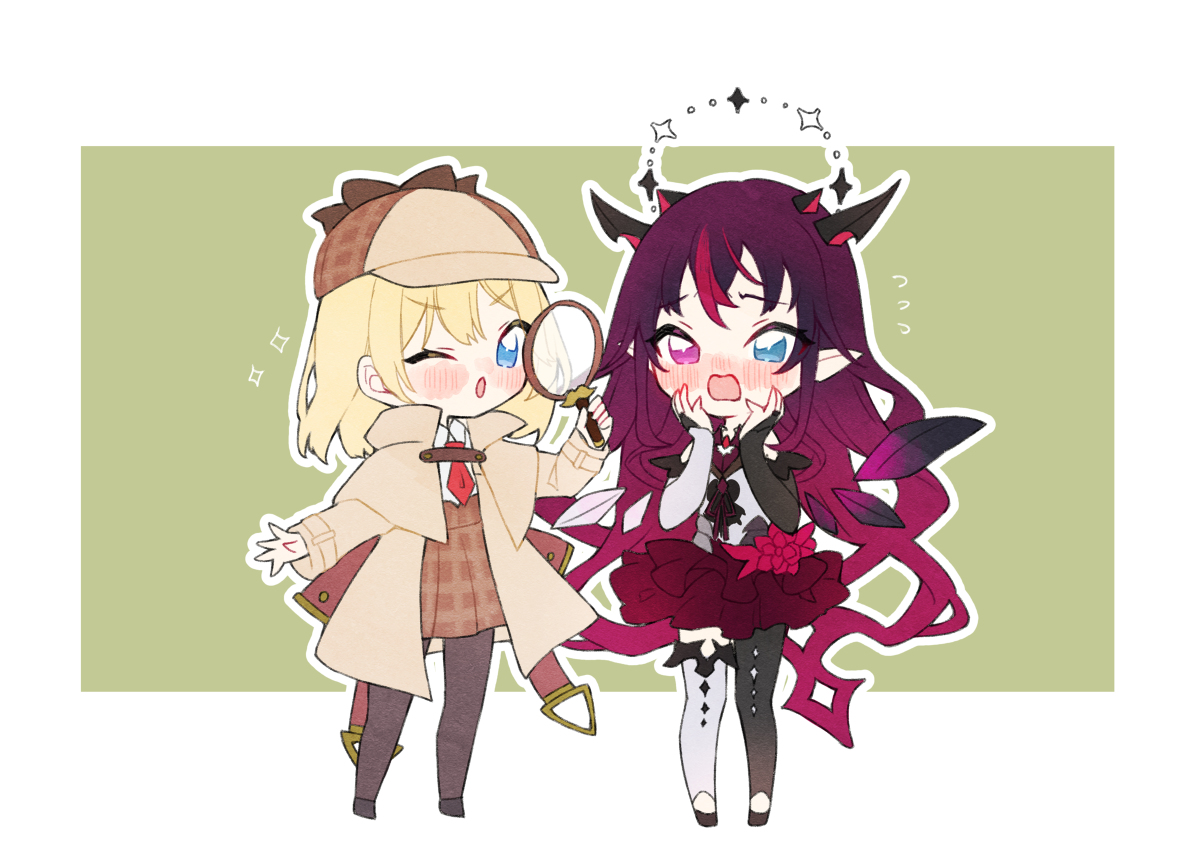 This is a pixiv picture whose title is 🔎💎.