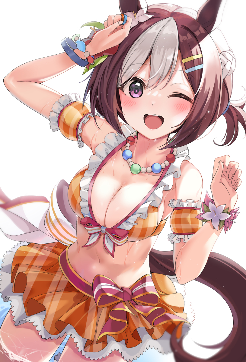 This is a pixiv picture whose title is スペシャルウィーク.
