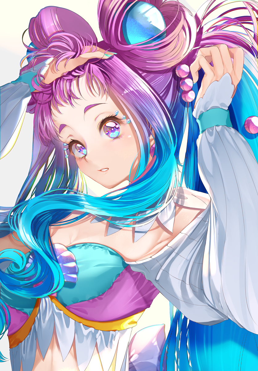 This is a pixiv picture whose title is ポニーテール.