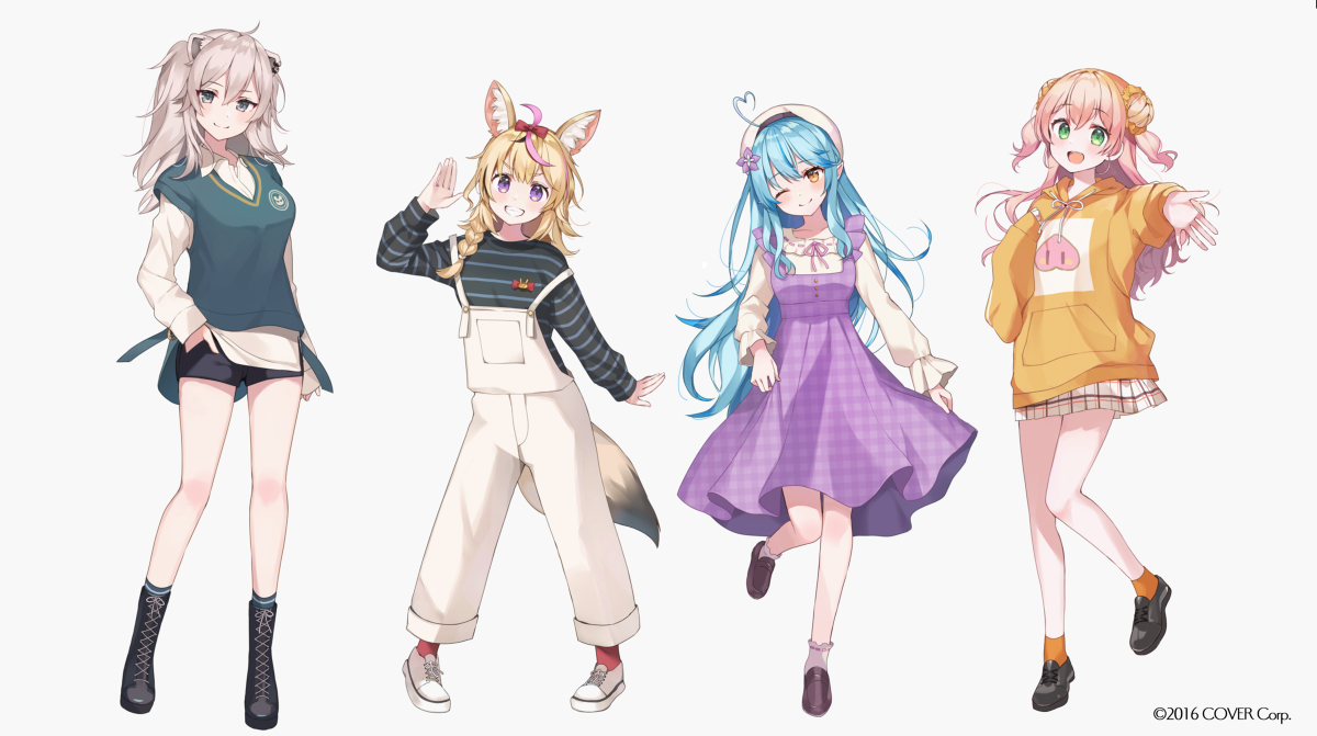 This is a pixiv picture whose title is ねぽらぼ１周年！.