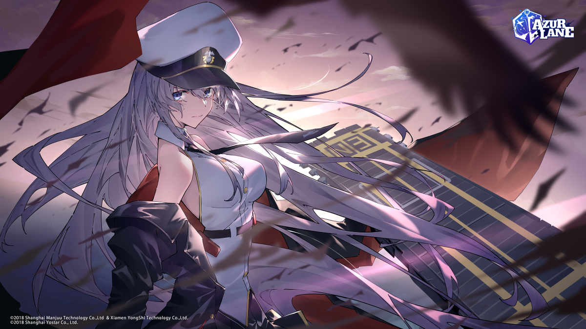 This is a pixiv picture whose title is 【アズールレーン】エンタープライズ.