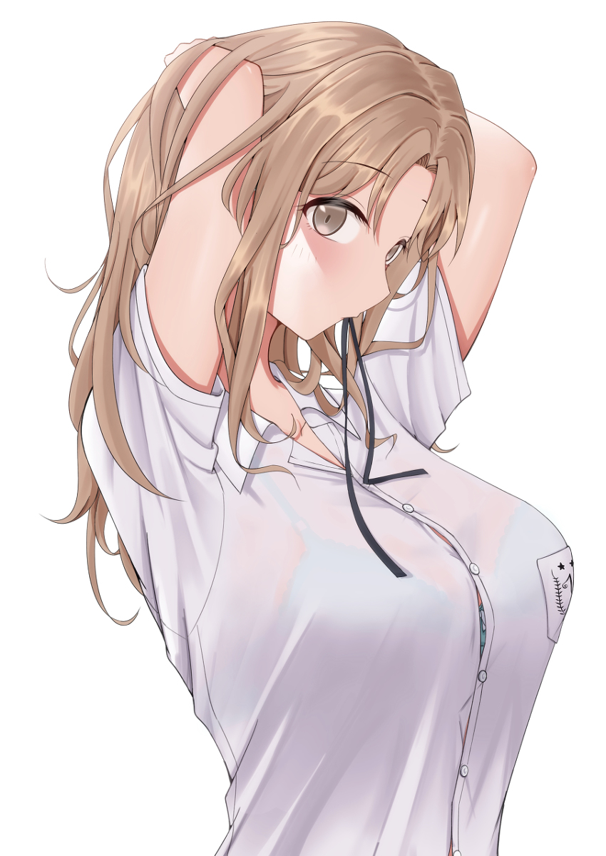 This is a pixiv picture whose title is 着替え雛菜.