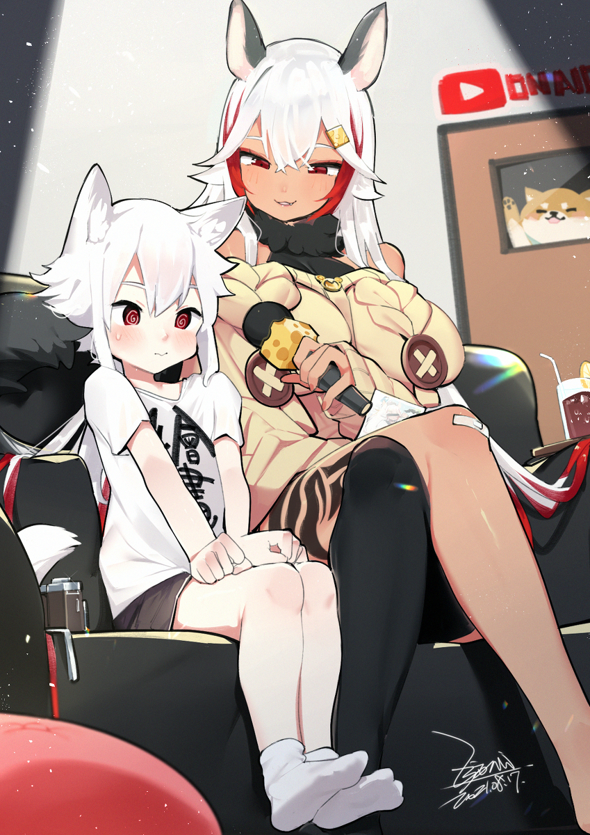 This is a pixiv picture whose title is 【EJAMI】祈菈訪談-上色版.
