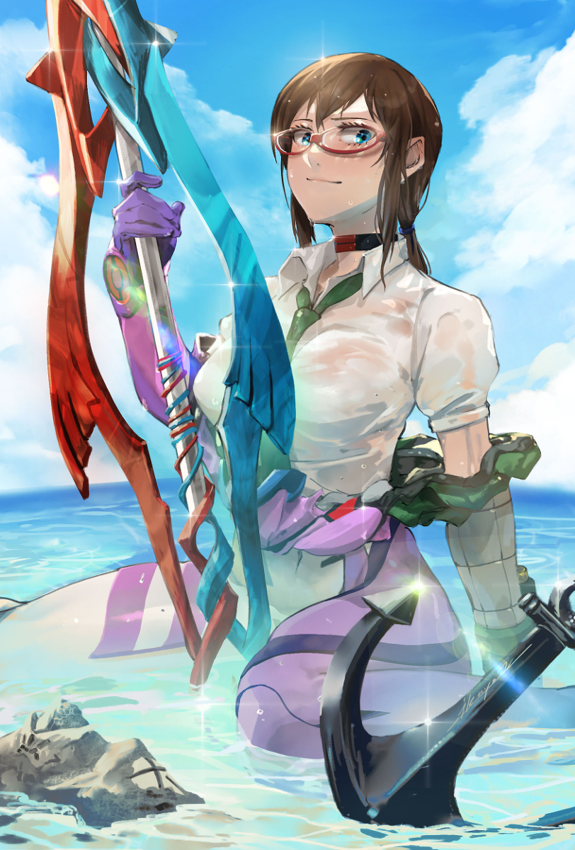 This is a pixiv picture whose title is ありがとう全てのエヴァンゲリオン.
