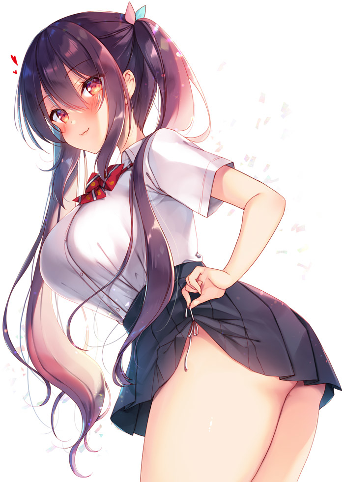 This is a pixiv picture whose title is 引っ張ってみる？💕.