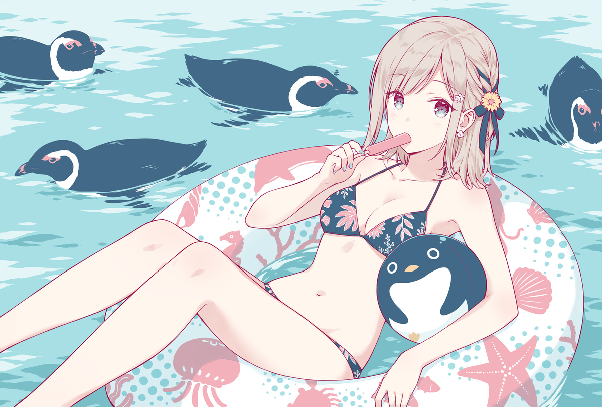 This is a pixiv picture whose title is Summer Time!.