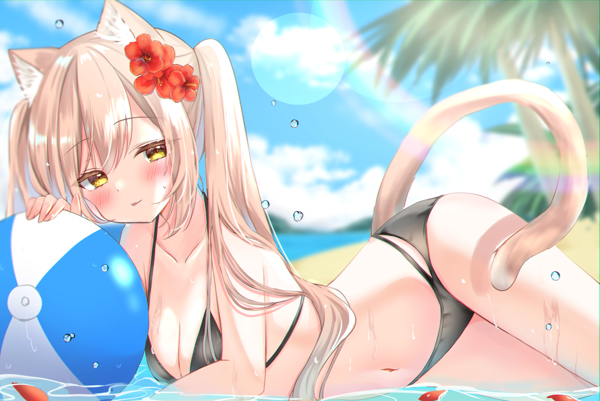 This is a pixiv picture whose title is まだまだ一緒に遊びたいね.