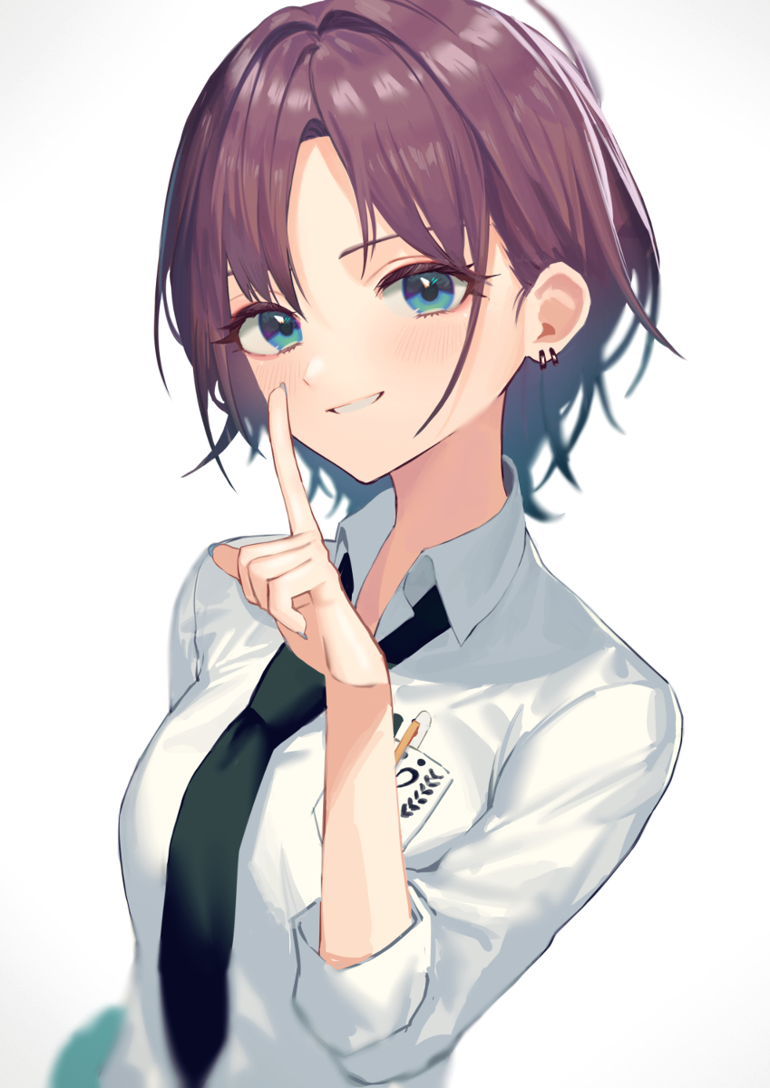 This is a pixiv picture whose title is 浅倉透.