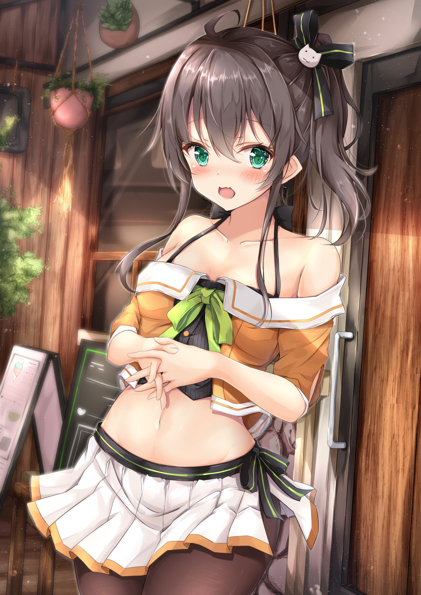 This is a pixiv picture whose title is 夏色まつりちゃん.