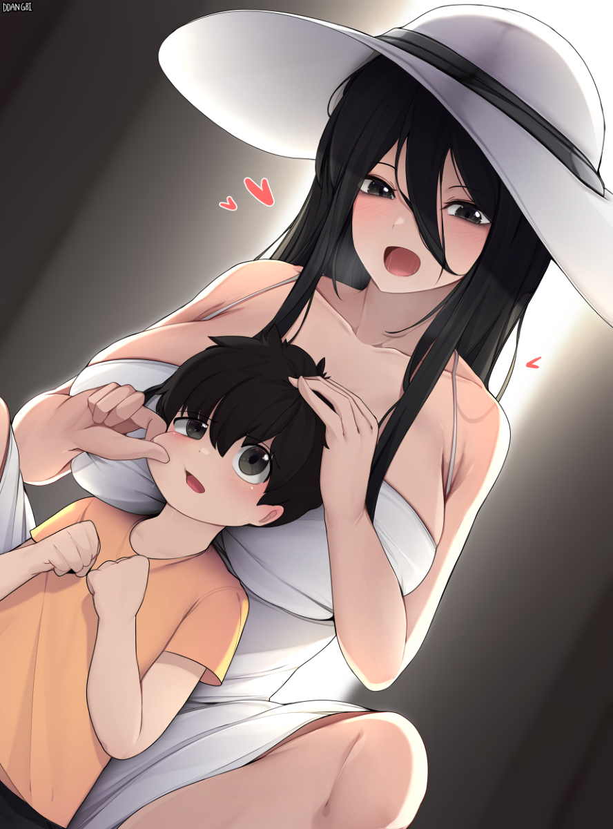 This is a pixiv picture whose title is 八尺様.