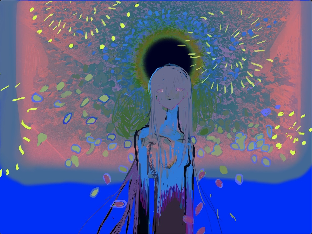 This is a pixiv picture whose title is 女の子.