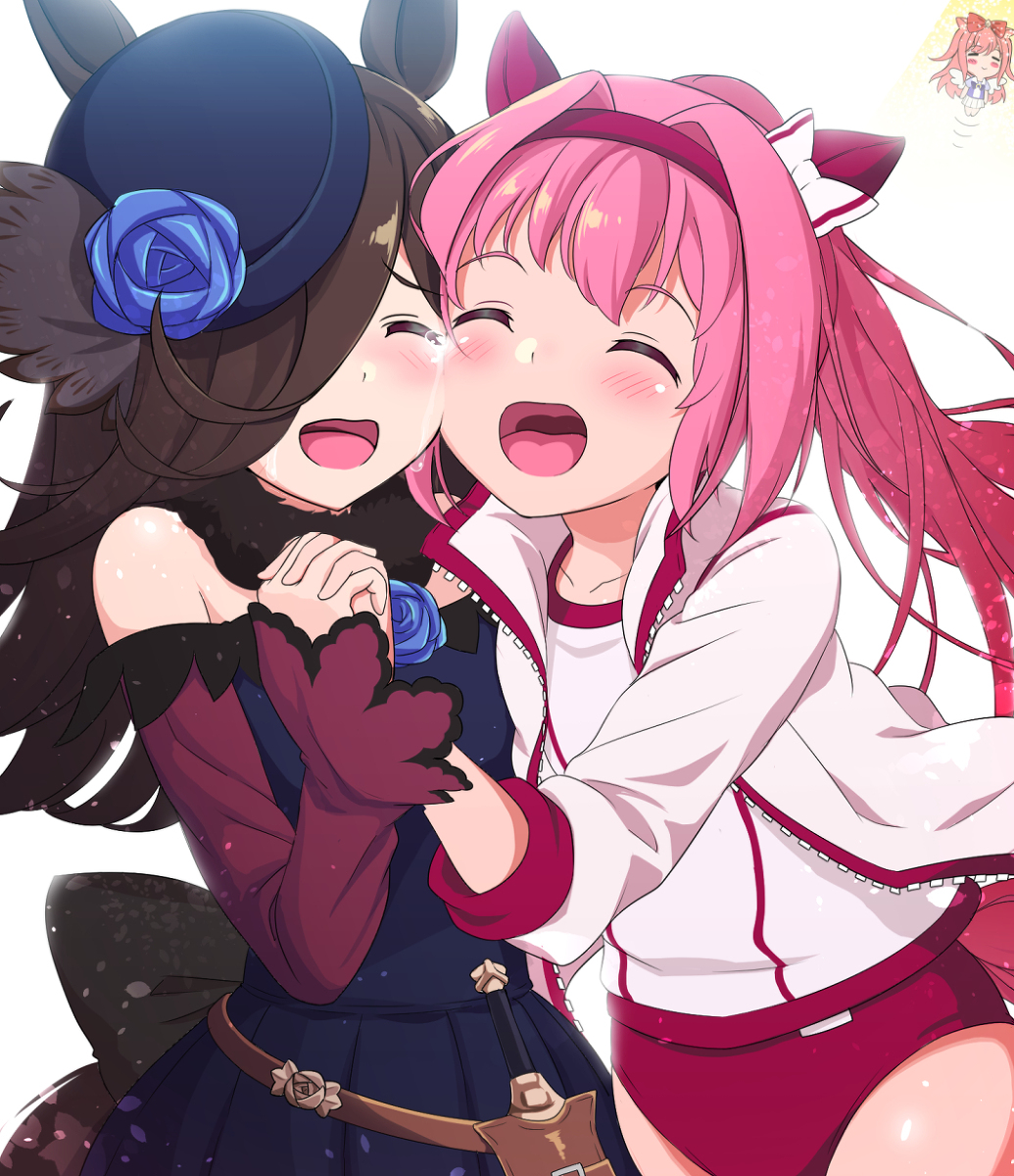 This is a pixiv picture whose title is 泣く子も笑わせる子.