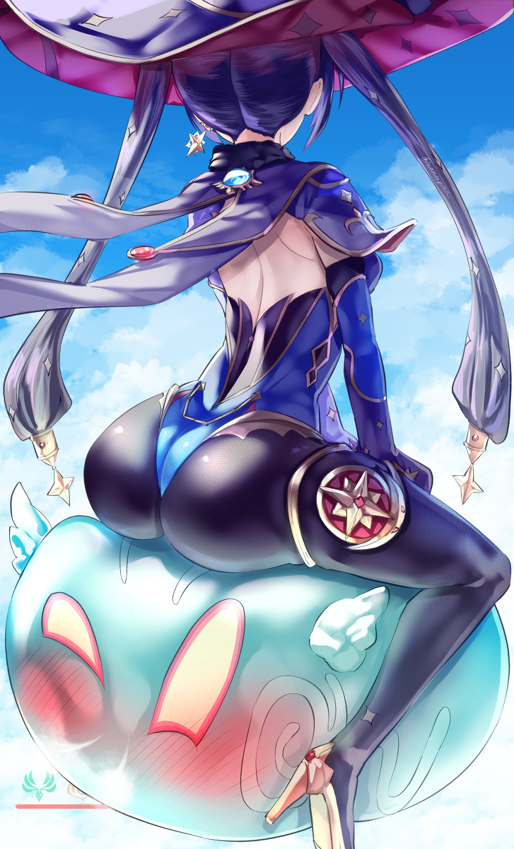 This is a pixiv picture whose title is モナ１４.