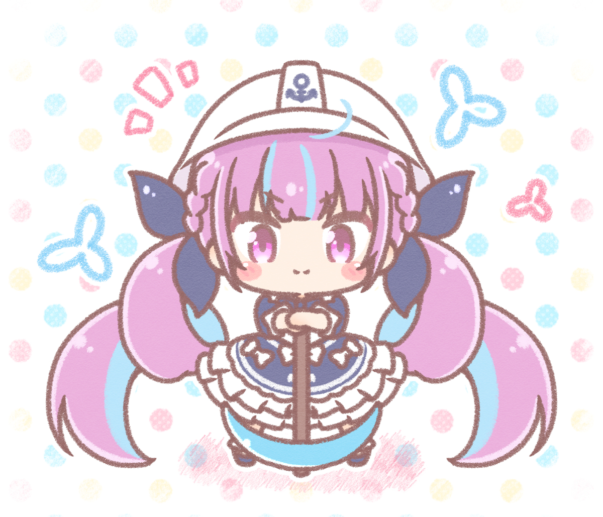 This is a pixiv picture whose title is AKUKIN建設あくあ社長⚓.