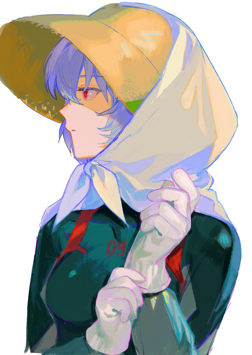 This is a pixiv picture whose title is アヤナミ.