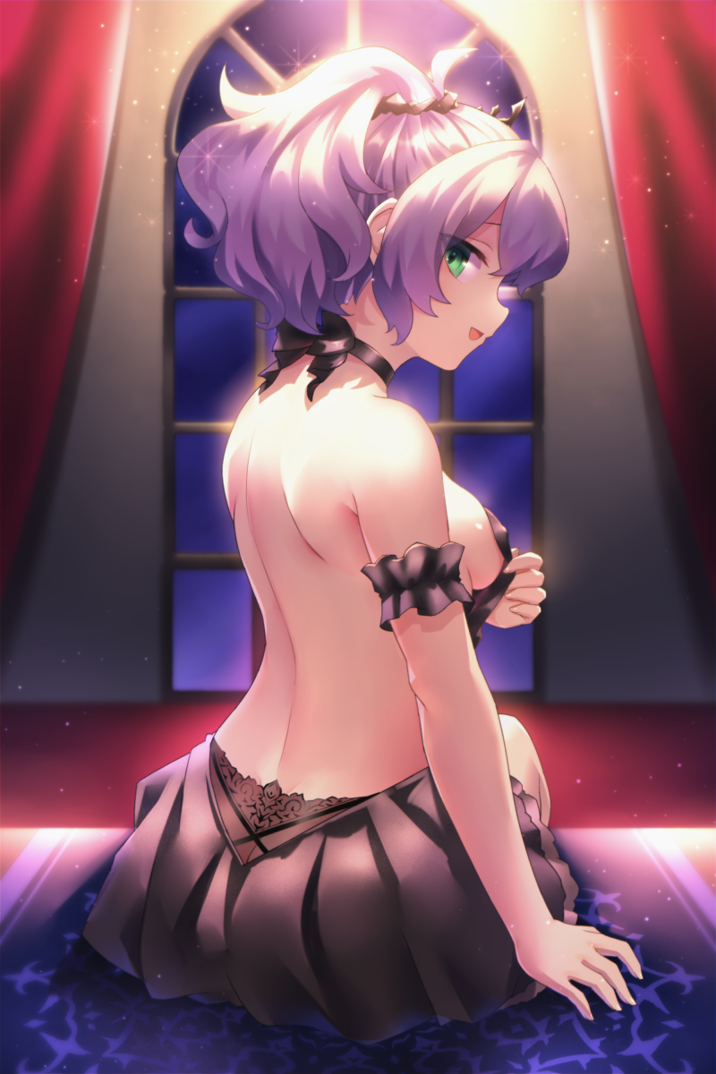 This is a pixiv picture whose title is ４周年ジャベリン.