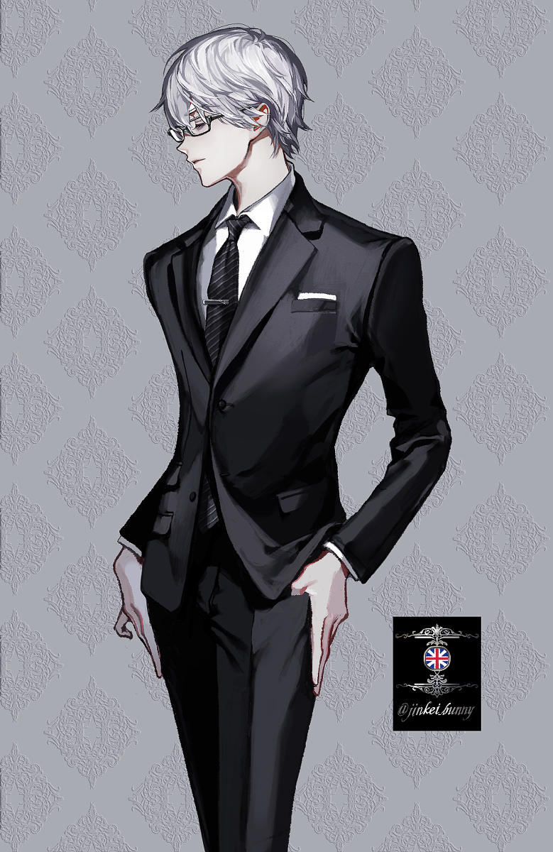 This is a pixiv picture whose title is Suit.
