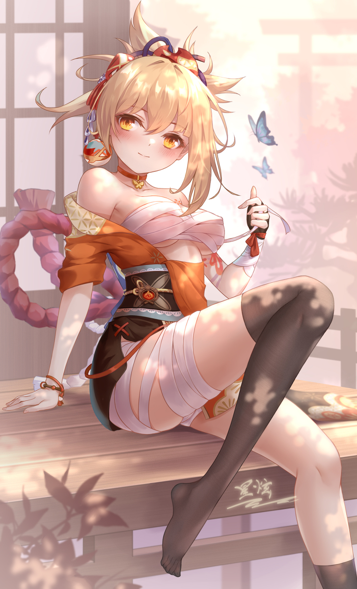 This is a pixiv picture whose title is 宵宫.