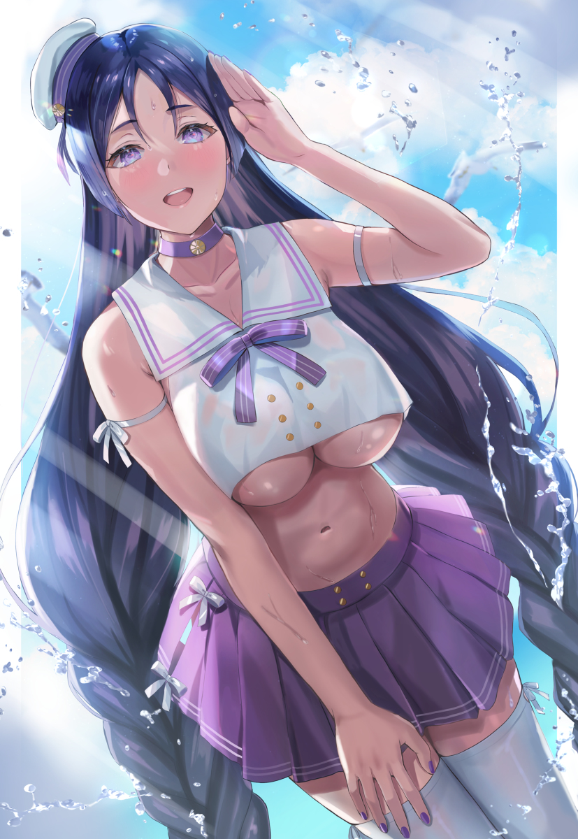 This is a pixiv picture whose title is セーラー頼光マッマ.