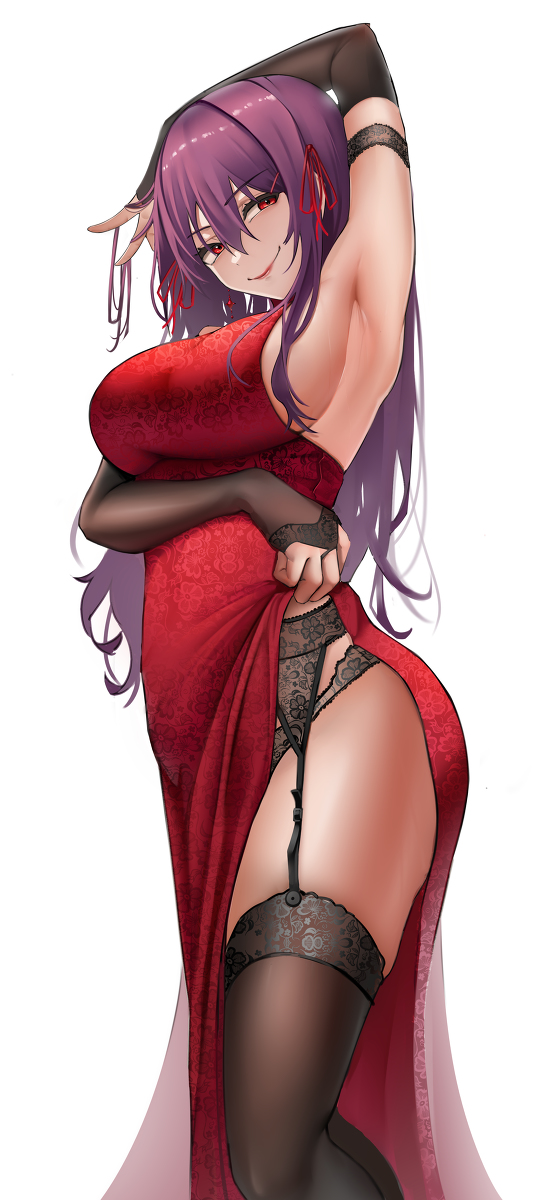 This is a pixiv picture whose title is さやか（薔薇と汗の匂い）.