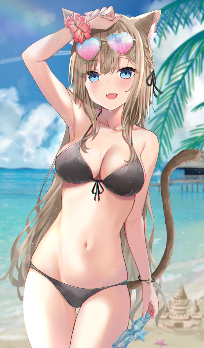 This is a pixiv picture whose title is 夏ミコちゃん！.