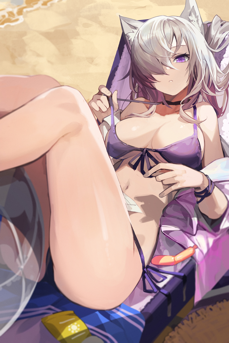 This is a pixiv picture whose title is 夏.
