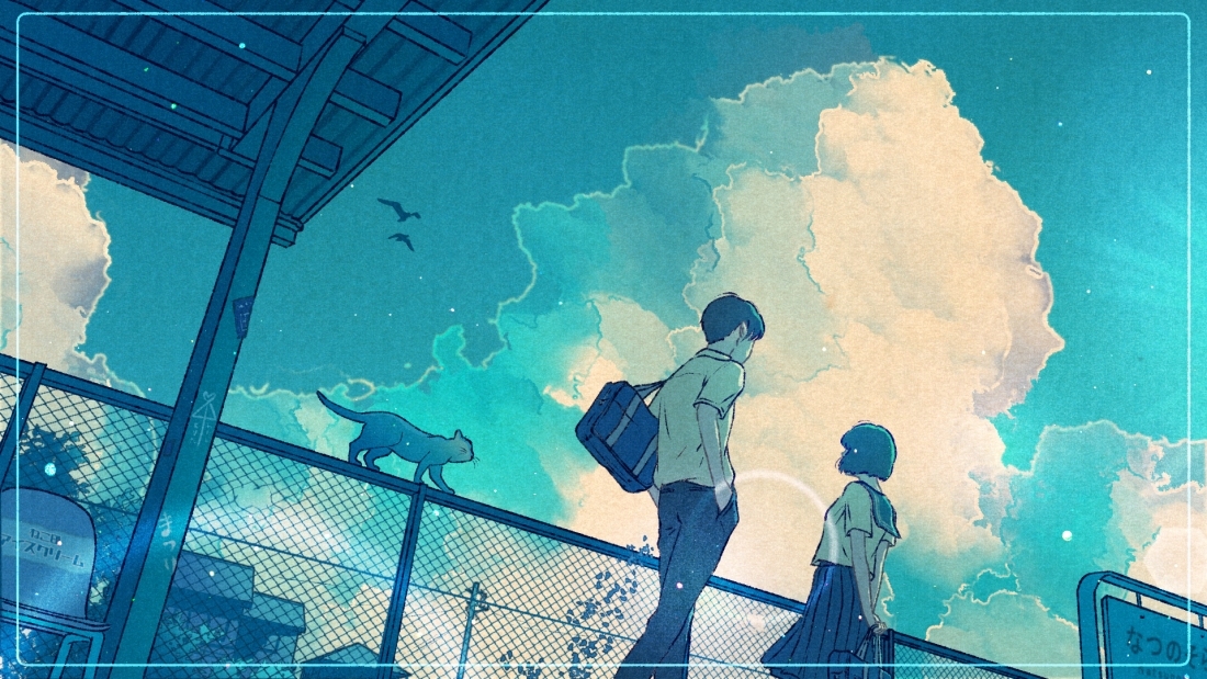 This is a pixiv picture whose title is なついろ。駅Ver..