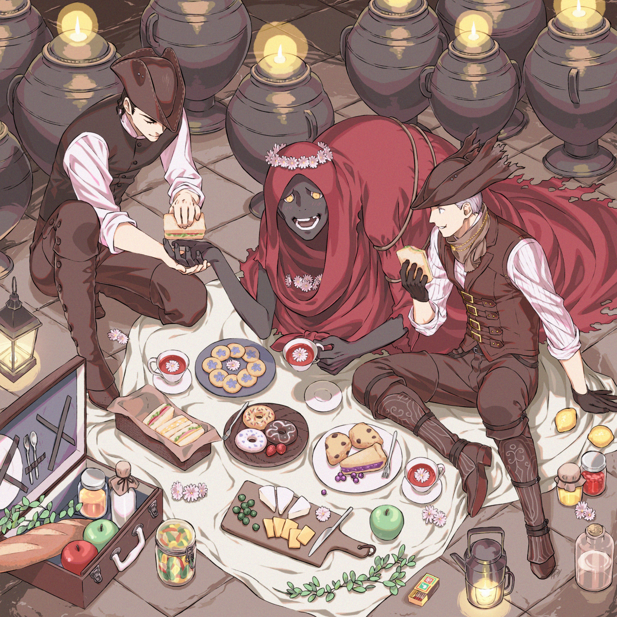 This is a pixiv picture whose title is ブラボらくがきまとめ10.