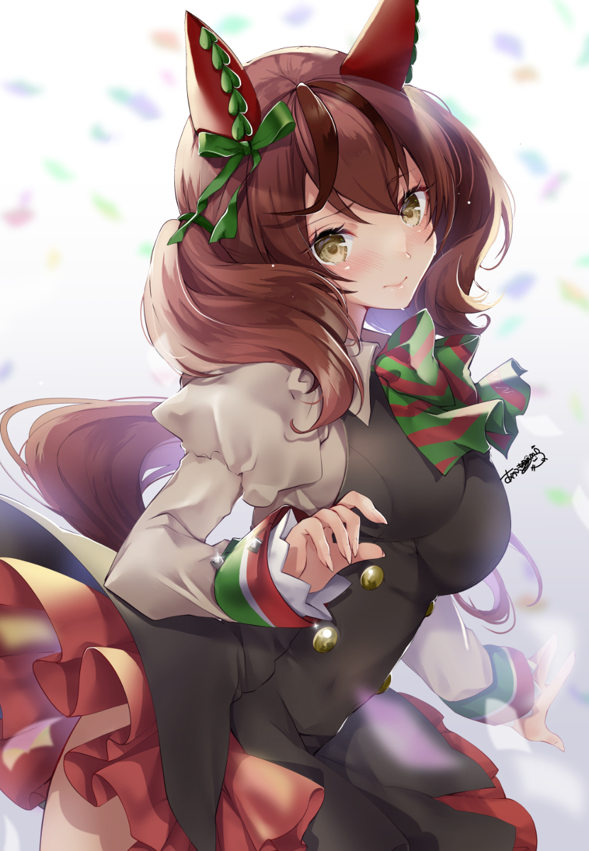 This is a pixiv picture whose title is キミの笑顔が見たい.