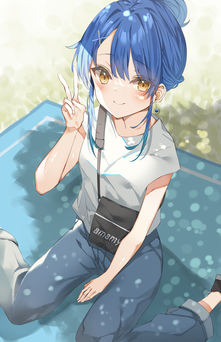This is a pixiv picture whose title is 公園デート.