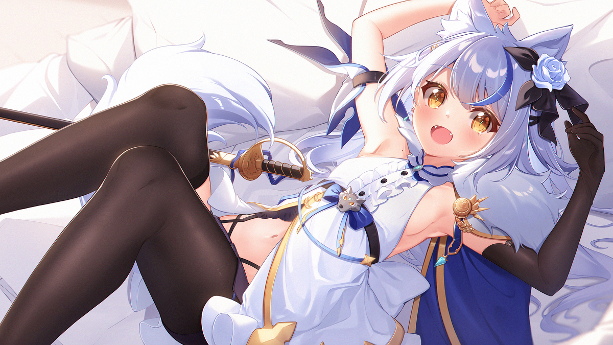 This is a pixiv picture whose title is Wofwof ♥ Elza.