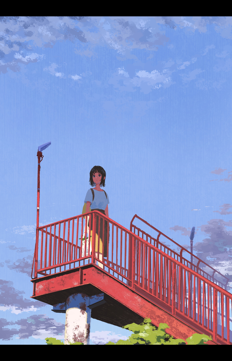 This is a pixiv picture whose title is 帰り道.