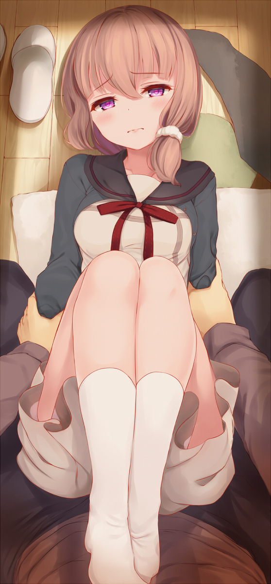 This is a pixiv picture whose title is 迫られ その2.