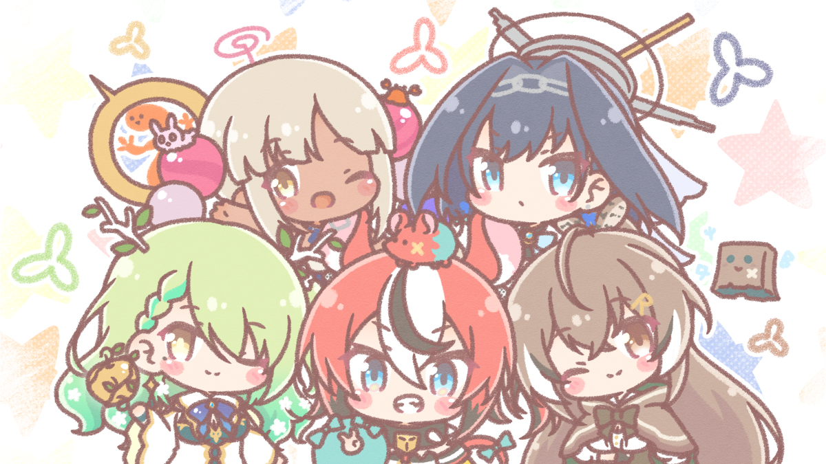 This is a pixiv picture whose title is HoloEN Council.