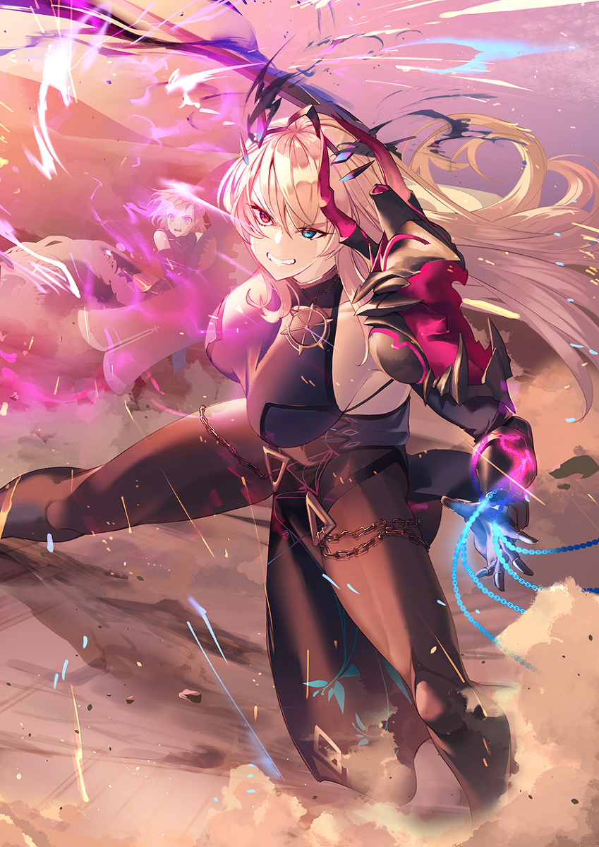 This is a pixiv picture whose title is バーゲスト.