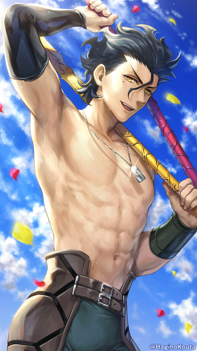 This is a pixiv picture whose title is ディルムッド.