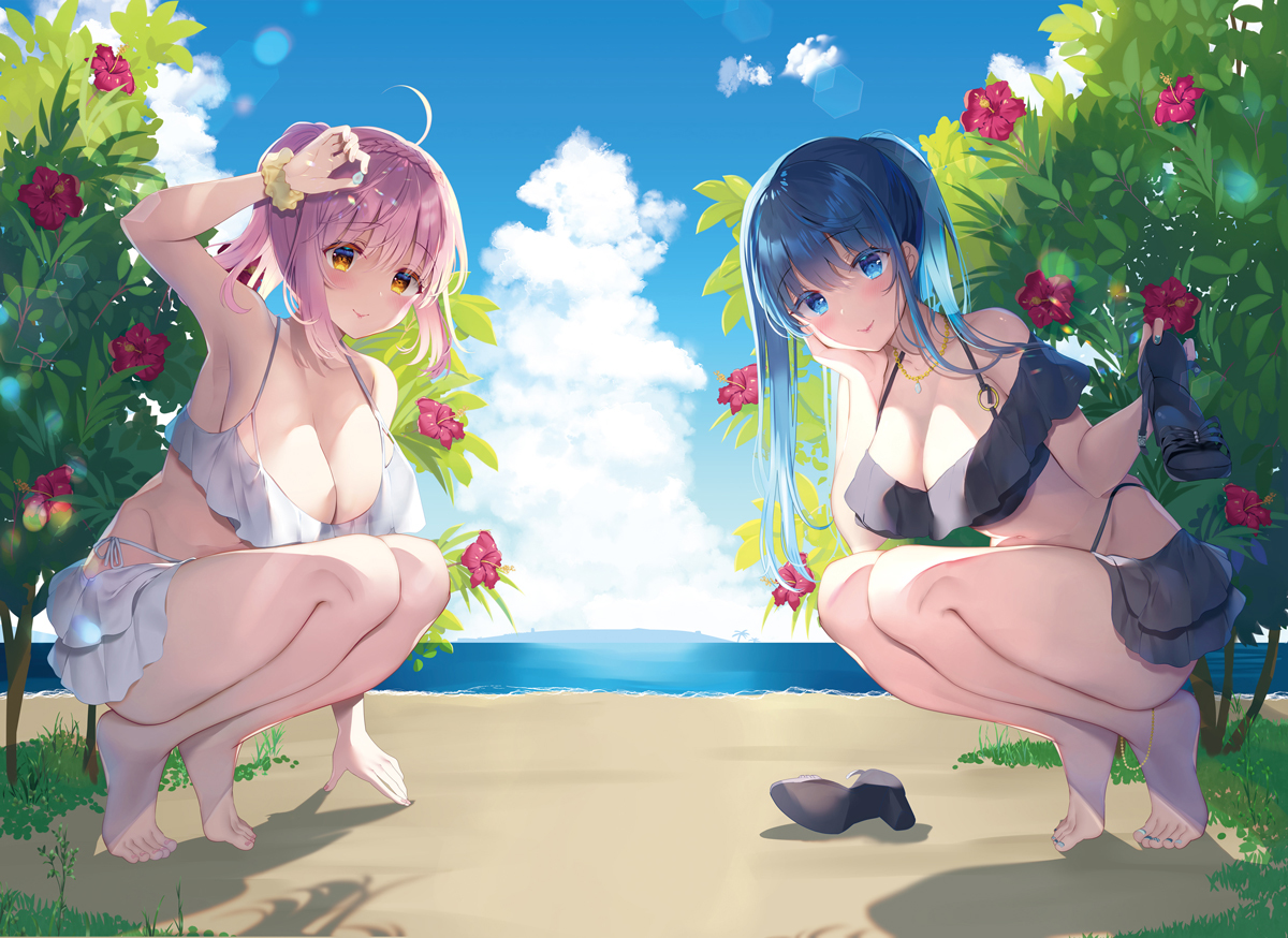 This is a pixiv picture whose title is 海🐠.