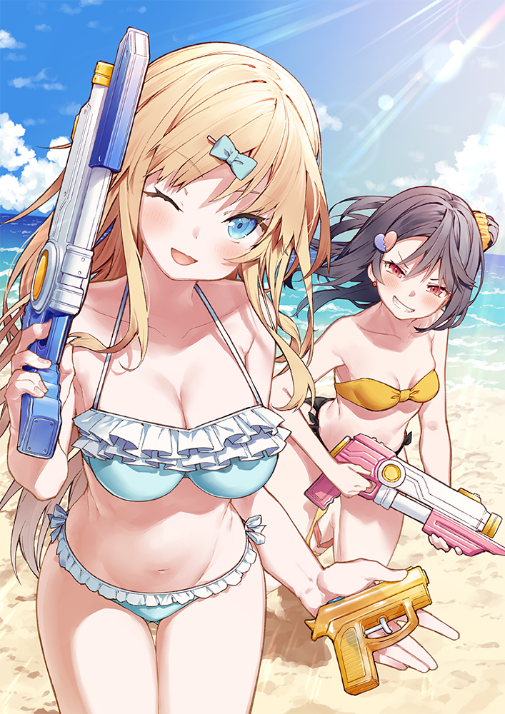 This is a pixiv picture whose title is 火力が違いすぎるだろっ！.