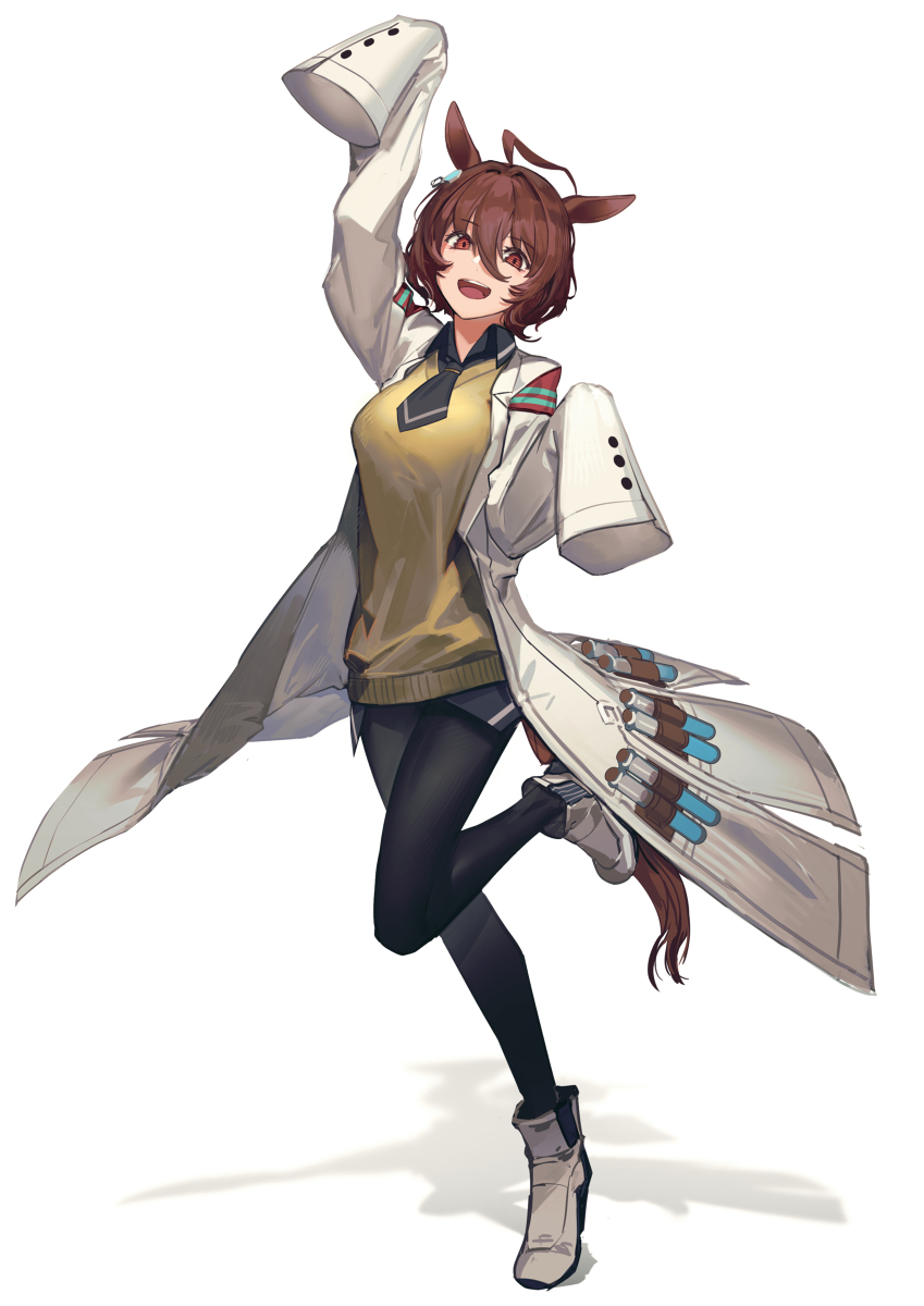 This is a pixiv picture whose title is アグネスタキオンが絶対にしないポーズ.