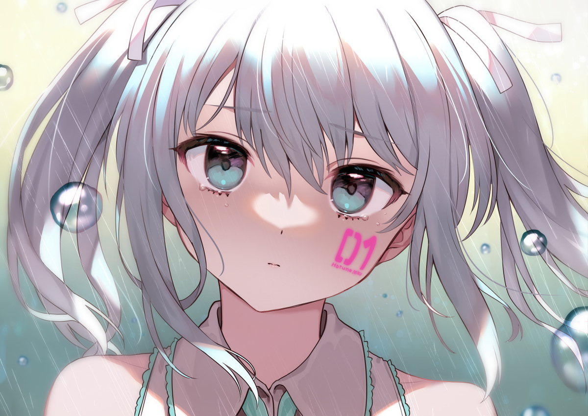 This is a pixiv picture whose title is 雨.