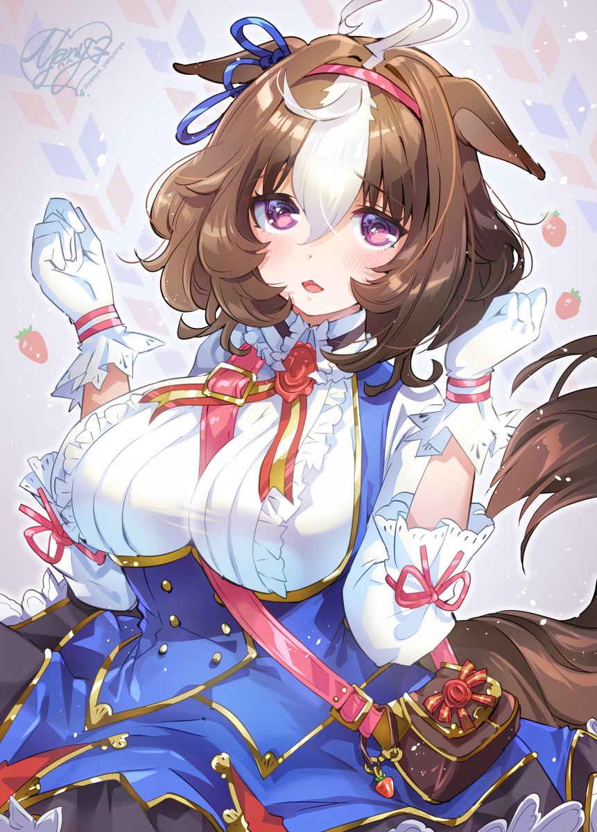 This is a pixiv picture whose title is メイショウドトウに救いはある.