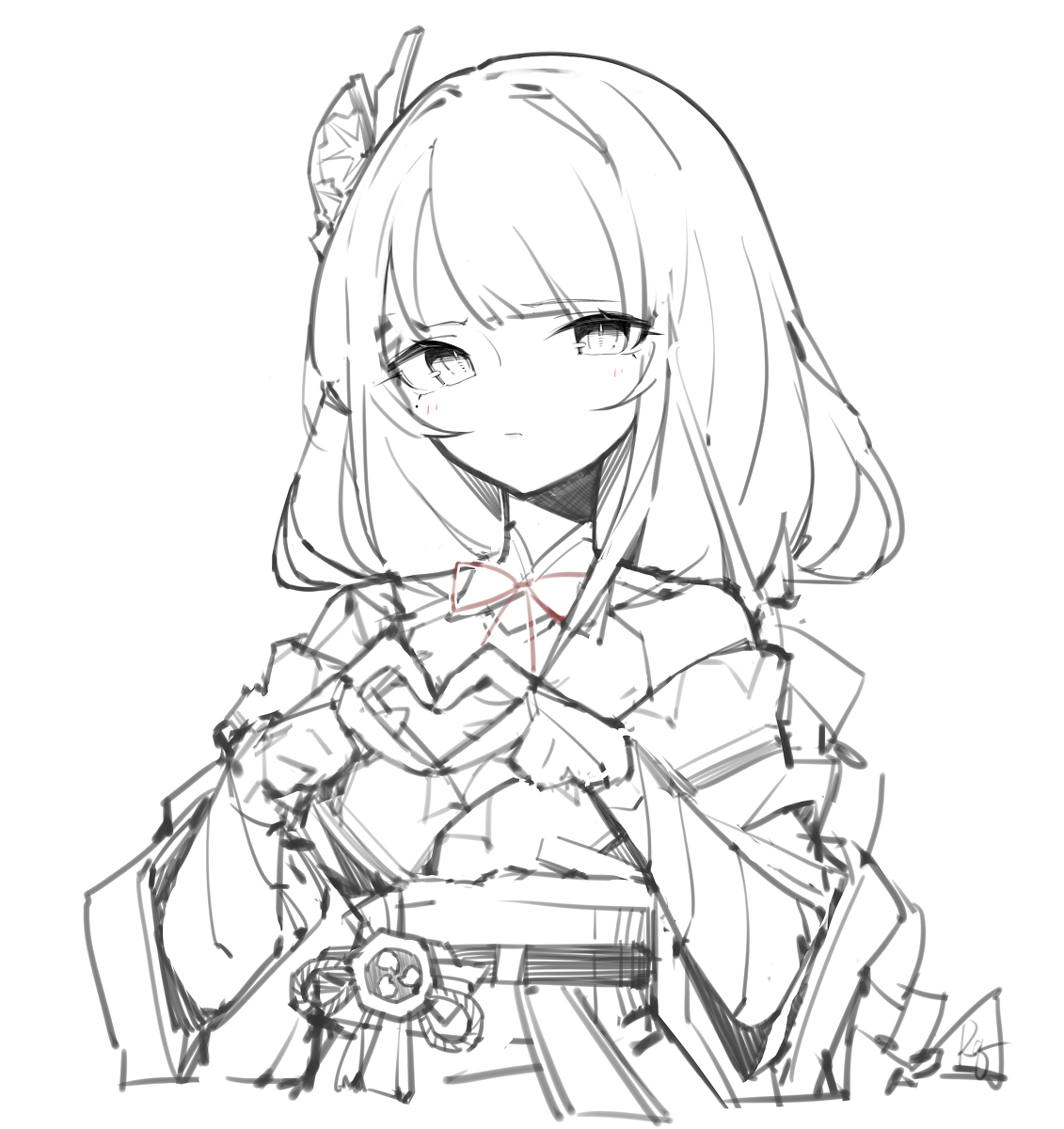 This is a pixiv picture whose title is 無題.