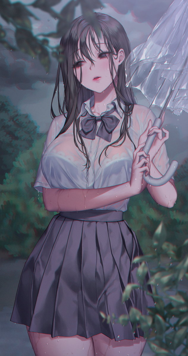 This is a pixiv picture whose title is RAIN.