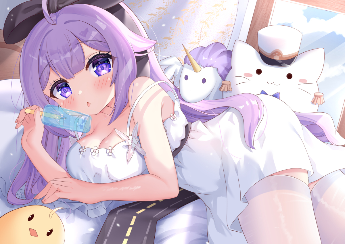 This is a pixiv picture whose title is ユニコーン.