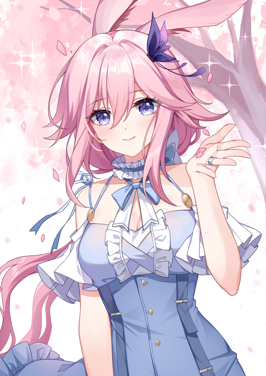 This is a pixiv picture whose title is 樱花，散★Dogfish2021.