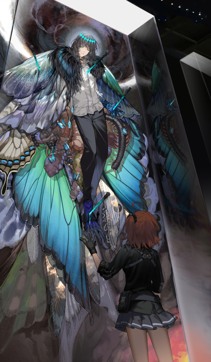 This is a pixiv picture whose title is 命.