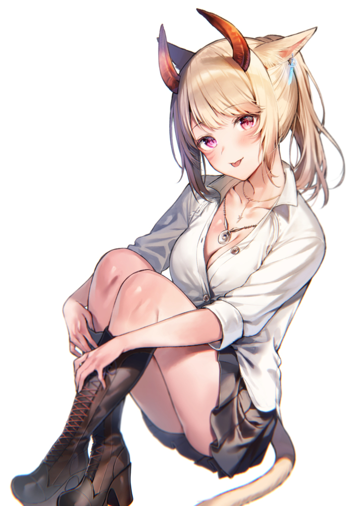 This is a pixiv picture whose title is ミコッテ.
